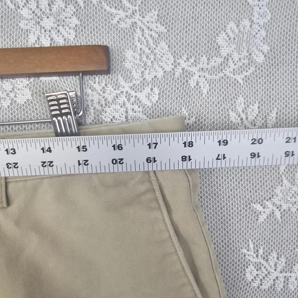 Banana Republic Rayan Fit Khaki Shorts Men's 36 Cotton Chino Golf Preppy Comfort
